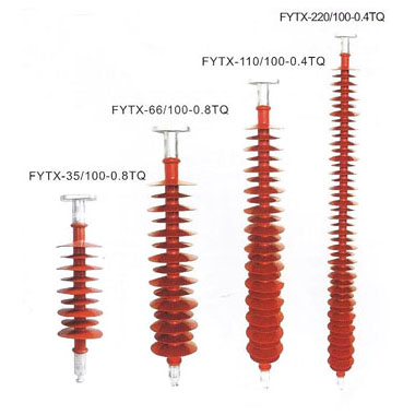 FYTX棒形懸式復(fù)合防風(fēng)偏絕緣子